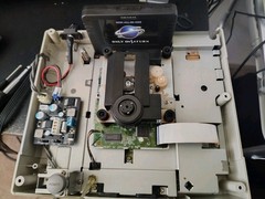Sega Saturn White Console JP (Upgraded PSU And New Battery)