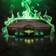 Microsoft OG Xbox Original Black Clear Skeleton Console NEW Caps LED TESTED RARE