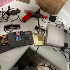 Nintendo NES Console Bundle w/ 2 Controllers Zapper Zelda Super Mario/Duck Hunt