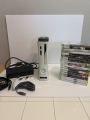 Xbox 360 Console Bundle Controller, Cables, 19 Games, and 120GB Expansion Pack
