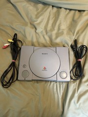 Sony PlayStation 1 PS1 Console (SCPH-7001) w/ OEM AV & Power Cable Tested