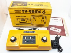 Nintendo Color TV-Game 6 CTG-6V Boxed + AC Adapter Tested NTSC-J Japan