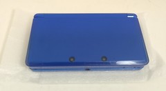 Nintendo 3DS Game Console Covalt Blue color W/ Charger Box Instruction SD card