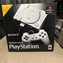 Authentic Sony PlayStation Classic Mini 2018 Edition Video Game Preloaded