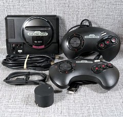 Sega Genesis Mini Authentic Console w/ Controllers & Cables Tested Working