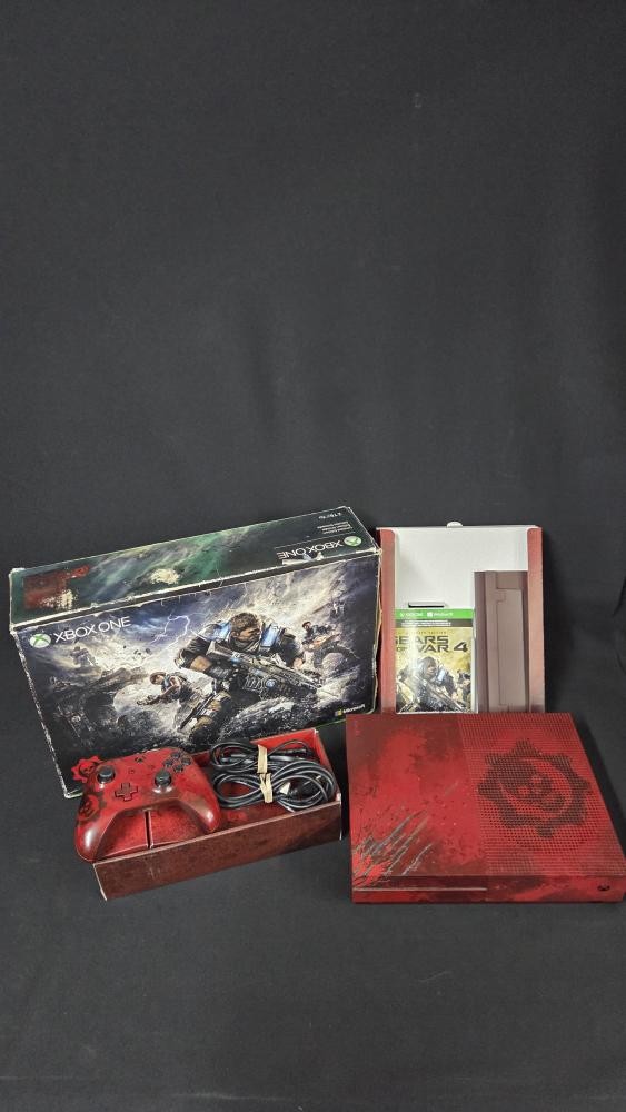 MICROSOFT XBOX ONE S 2TB – GEARS OF WAR 4 EDITION IN BOX (C57006335)