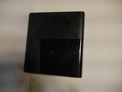 Microsoft Xbox 360 E Black Console 4GB Wi-Fi HDMi 1080p Used,Good Scratches