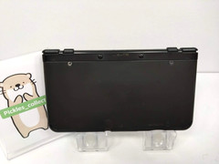 Nintendo New 3DS Black KTR-001 w/4GB Stylus language Japanese Tested 0511A