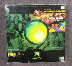 Original Microsoft Xbox Console System Stars Wars The Clone Wars Tetris World