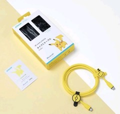 Anker Type-C Cable Pikachu Model Anker Tangle-Free Cable 100W with NEW!