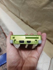 Nintendo Game Boy Advance SP GBA AGS 001 Lime Green Game Bundle Case Charger