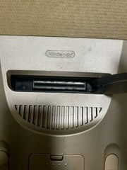 Nintendo 64 N64 Console Gold Controller AV Cable Set Tested Works Japan Model