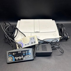 NEC PC Engine Duo R Console 5 Item Set Controllers Adaptor Cable Included