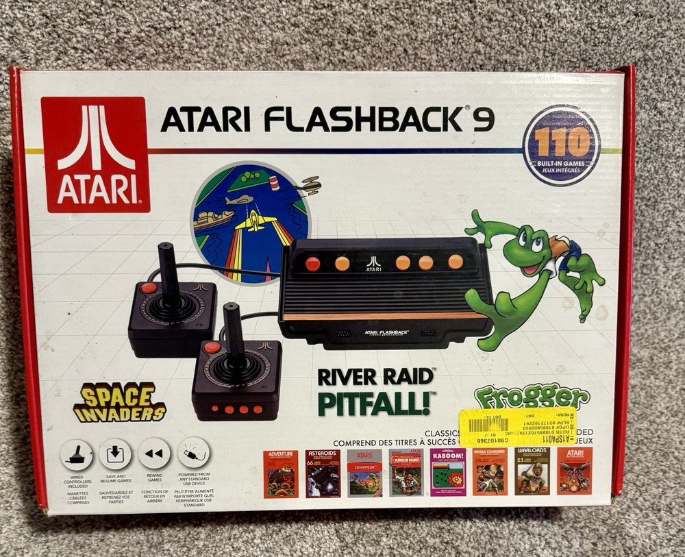 Atari Flashback 9 AR3230 Videogame Console w/ 110 Built in Games New (Open Box)