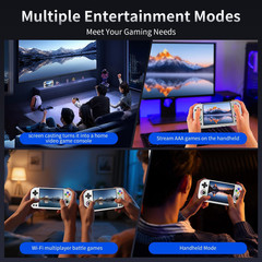 RG477M Retro Handheld Game Console , Aluminum Alloy CNC Dimensity 8300 Android14
