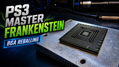 PS3 CECHE01 CECH E01 80GB Frankenstein Service RSX GPU Fix 40nm 65nm YLOD GLOD