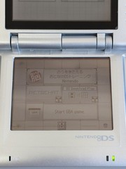 New shell NintendoDS NTR001 Console&Charger screen defects touch screen not work
