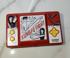 Casio Kung Fu Fight CG-310A Handheld System Game