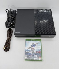 Microsoft Xbox One 1540 Console Black W/ Cords & Game – Tested & Working