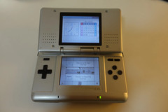 Nintendo DS Silver Handheld System – Good Condition! – TESTED AND WORKING (#4)