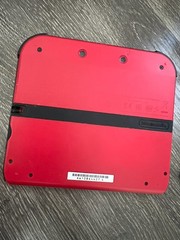 Nintendo 2DS Console Red & Black Bundle w/ Charger + 4GB SD Card Tested & Works
