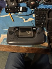 SEGA Game Gear Handheld IPS Screen & Blue LED with Everdrive & Games