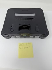 Nintendo 64 N64 Video Game Console Control Deck Only NUS-001 Powers On For Parts