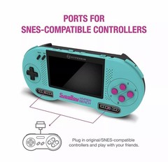 SupaBoy SFC Portable System for SNES and Super Famicom Games Green