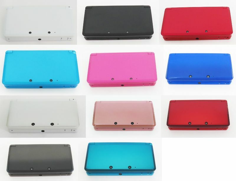 Nintendo 3DS Various colors Select a set Nintendo 3DS Japanese only Tested