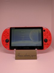 Sony PS Vita PCH-2000 Neon Orange Console Only Japan Model Rank A Tested A-3