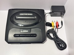SEGA Genesis 2 Console Tested & Working. Console And Cables Only