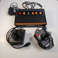 Atari Flashback 8 Black RCA Console System w/ 2 Controllers Tested Working
