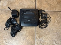 Sega Genesis Model 2 Console System Bundle Cords And 2 Controllers Tested Works