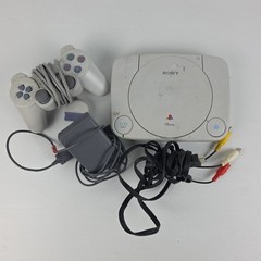 PlayStation 1 PSOne PS1 Slim Console PAL SCPH-102 + Controller SCPH-110 + Cables