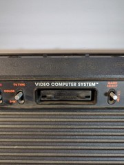 Atari CX 2600 A Black Console Only VCS Video Computer System Untested