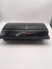 PS3 Fat CECH03 Backwards Comp. Console Only w/Cables Works 2 Day Handle