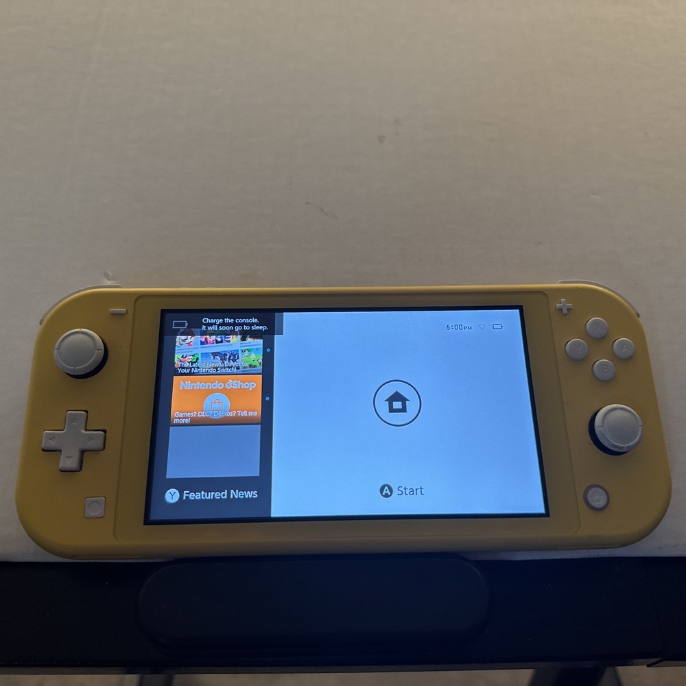 Nintendo Switch Lite Console – Yellow (HDH-001) Tested Pokemon Case Excellent