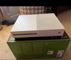 Microsoft Xbox One S 1TB White Console 4K UHD Wi‑Fi HDMI MPN 1681