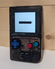 Nintendo Gameboy Pocket IPS Clear Black Laminated Screen