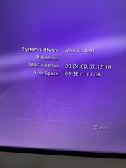 Sony PlayStation 3 PS3 Slim Console CECH-2001A 120GB – TESTED WORKS *READ*