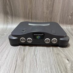 Nintendo 64 N64 System Console And Power Supply Tested & Working With 1 Control