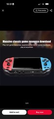 MP5 X7 4.3in Handheld Game Console Dual Joystick TV Out 8GB 480p