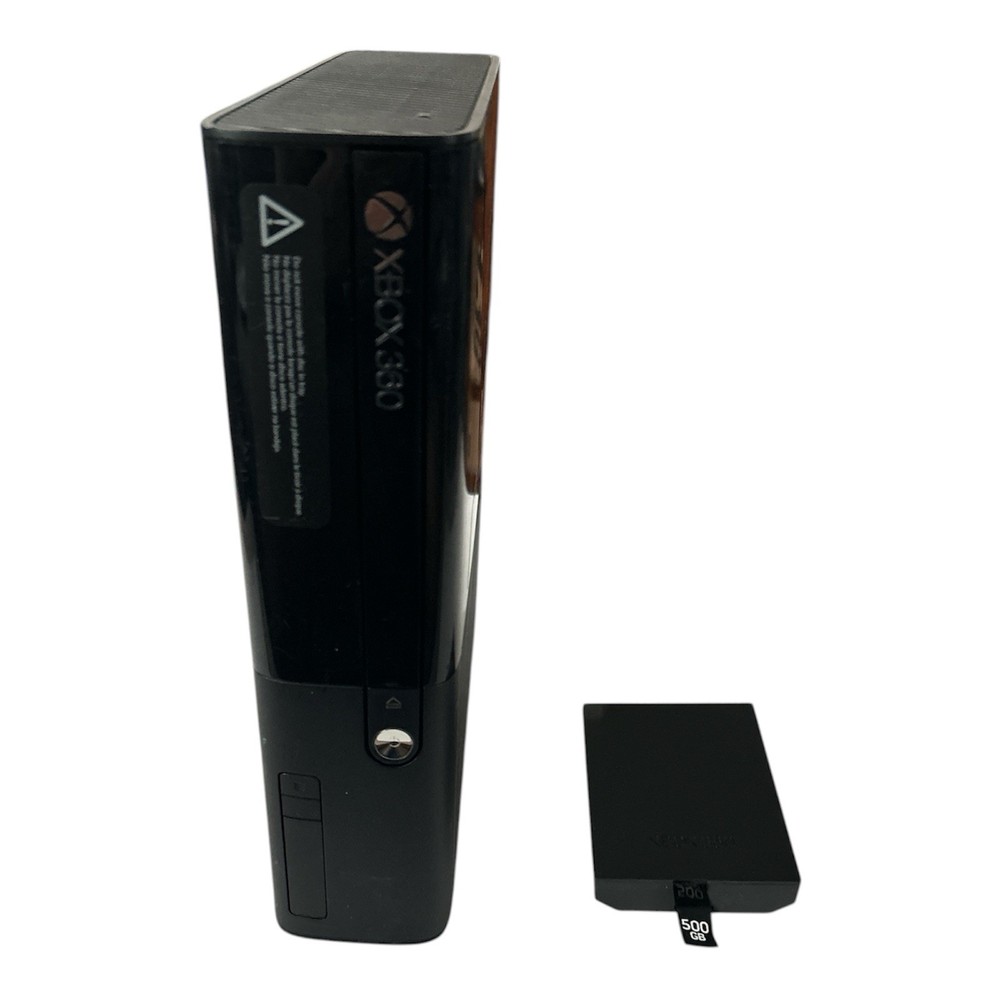 Xbox 360 E 500GB Console Only OEM Hard Drive Black 1538 Model Tested and Working