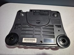 Nintendo 64 N64 Console w/Purple Translucent Controller/RF Adapter/Cords-Tested