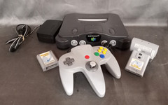 Nintendo 64 (N64) Console – Dark Gray – with Controller, TremorPack Tested