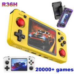 R36H ARKOS Retro Handheld Game Console Portable 64G 128G Pocket Video Player 3.5