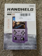 K36 Retro Handheld Video Game Console Retro Games! 3.5 in Purple fast ship