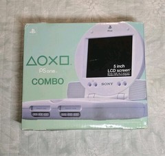 PSOne Combo Ps1 With LCD Screen (CIB), Box, Foams, Manuals, Power and AV Cables