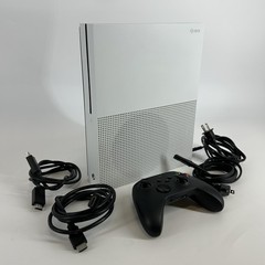 Microsoft Xbox One S Console White 1TB w/ Controller/HDMI/Power Cord – Excellent