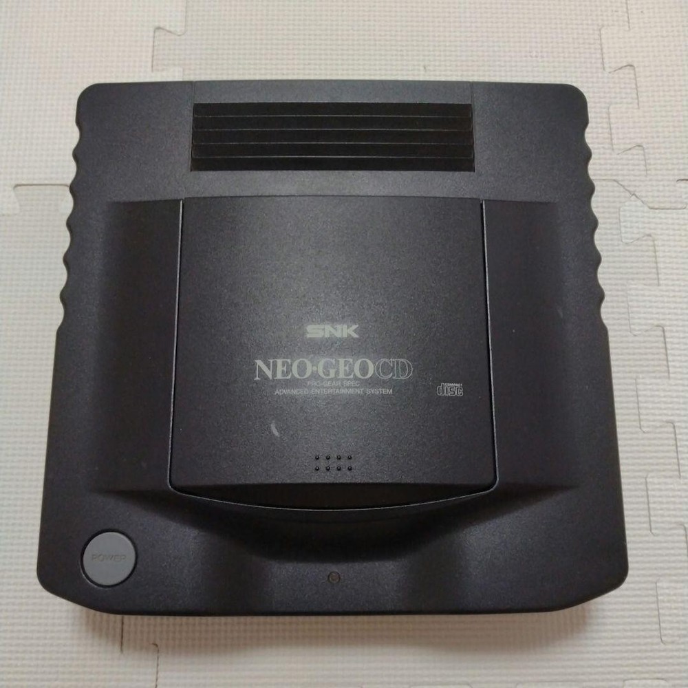 SNK NEO GEO CD NeoGeo Top Loading CD-T01 Console Set 1994 NGCD JUNK
